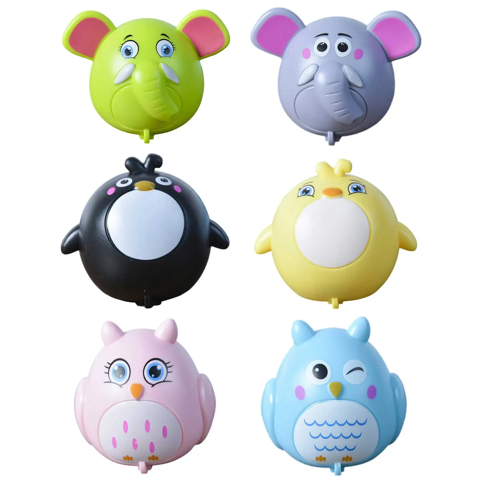 

6 Pack Animal Pull Back Cars Set Friction Powered Toys For Kids Inertia Car Toys For Children's Boys Girls Interesting Gift