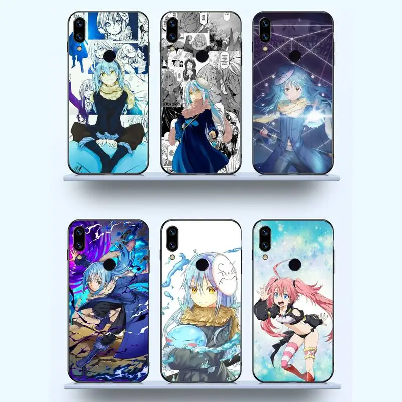 

That Time I Got Reincarnated As A Slime Phone Case For Xiaomi Redmi note 7 8 9 11 t s 10 A pro lite funda shell coque cover