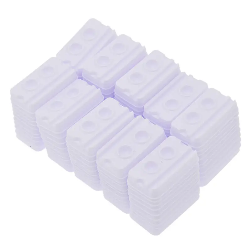 100 шт. одноразовые медицинские клейкие лотки с 2 отверстиями|dental supplies|dental traytrays dental