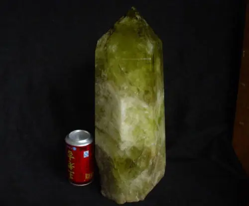 30.5LB 15," 13,86 кг Огромный Природный Радужный дымчатый цитрин кварцевый точечный башня обелиск полированный Исцеление