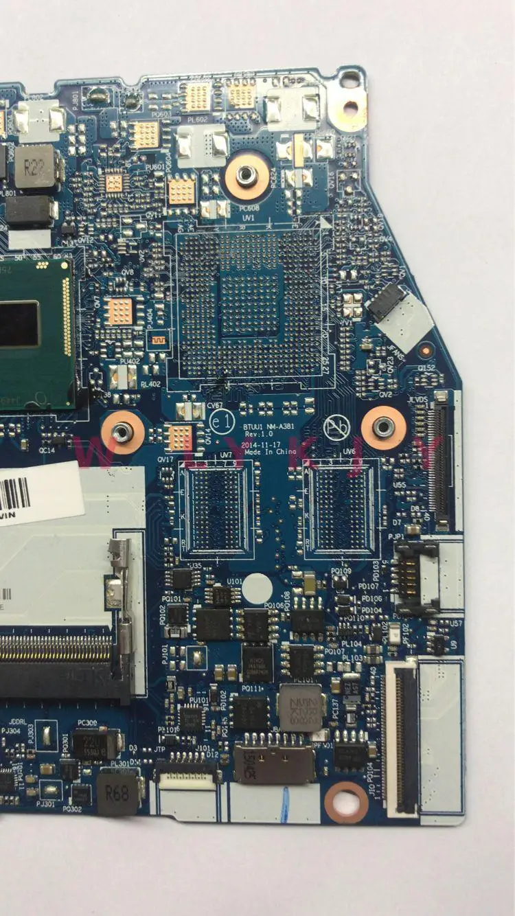 KTUXB BUU1 NM-A381 материнская плата для ноутбука Lenovo YOGA 3 14 YOGA3 ноутбук процессор i5 5200U DDR3