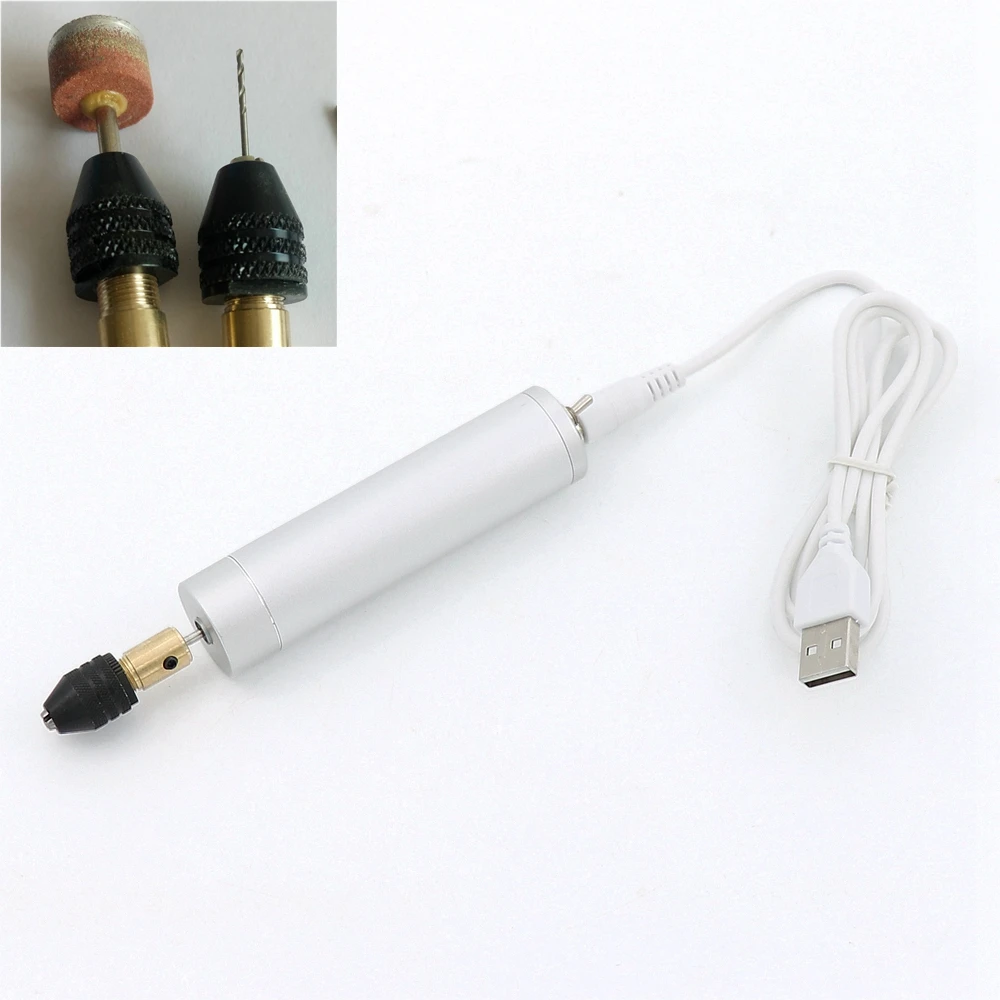 Мини DC 5V-6V 180 ручной Электрический миксер для теста ручная дрель USB Поворотный