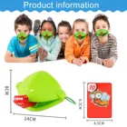 Новейшая лягушка рот Возьмите карту язык Tic-Tac Хамелеон язык забавная настольная игра для семейвечерние игрушка будьте быстрым к лизанию карты набор игрушек