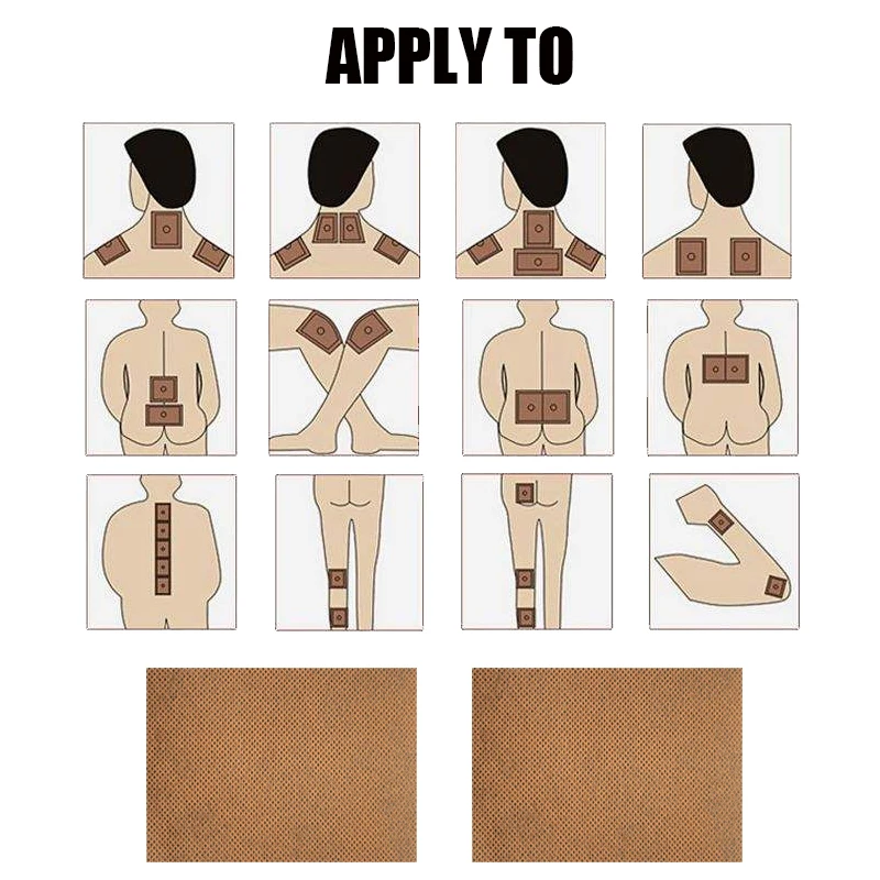 

8pcs Plateau Pain Relif Patches For Pain In Joints Treatment Rheumatism Artritis Bruise Sprain Neck Waist Back Shoulder Muscle