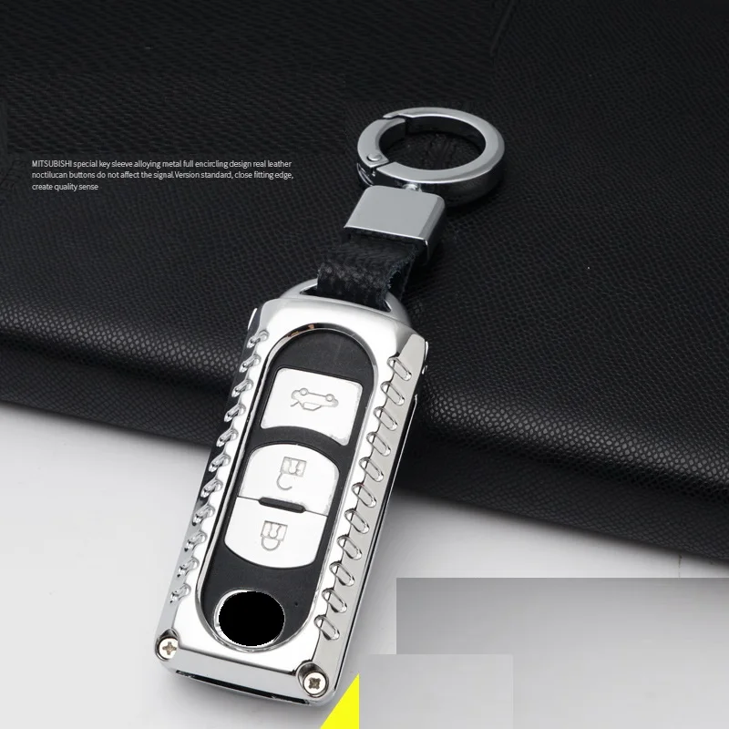 Оцинкованная брелок для автомобильных ключей чехол крышка Mazda 2 3 6 Axela Atenza CX 5 CX5 7 9