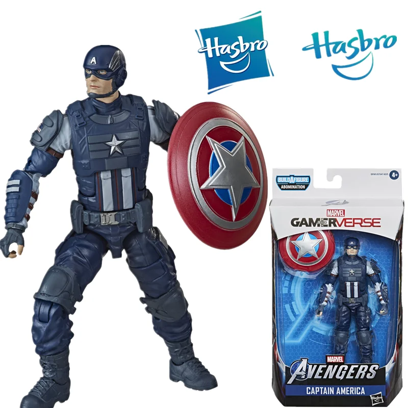 

Hasbro Marvel Avengers Captain America Boxed 6-inch Toy Figure Model Surprise Gift for Children