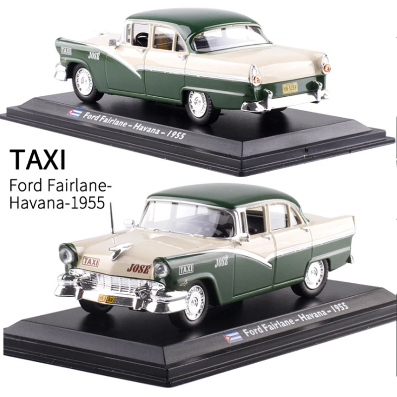 1/43 масштаб статическая модель Куба Париж 1968 Casablanca 1960 такси литье под давлением металлическая модель автомобиля игрушка для ребенка подарки коллекция оригинальная коробка