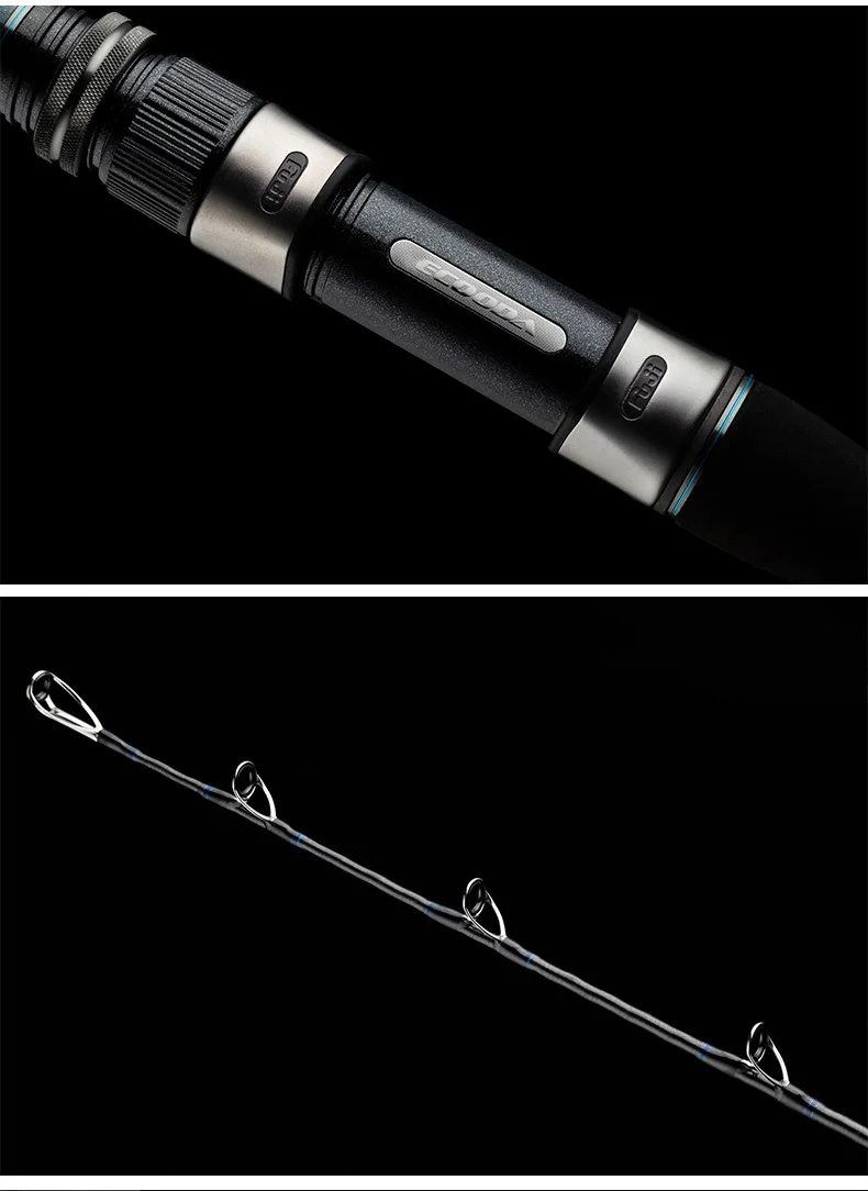 ECOODA CAPRICORN полный Fuji запчасти Профессиональный быстрый джигинг стержень EHK JR лодка стержень 1,68 м/1,72 м литье/спиннинг