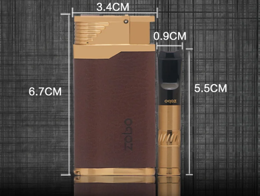 Ветрозащитный Jet бутановый фонарь металлические сигареты зажигалки для сигарет