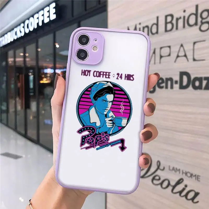 

Riverdale Serpent Jughead Jones Phone Cases Matte Transparent for iPhone 7 8 11 12 s mini pro X XS XR MAX Plus cover funda