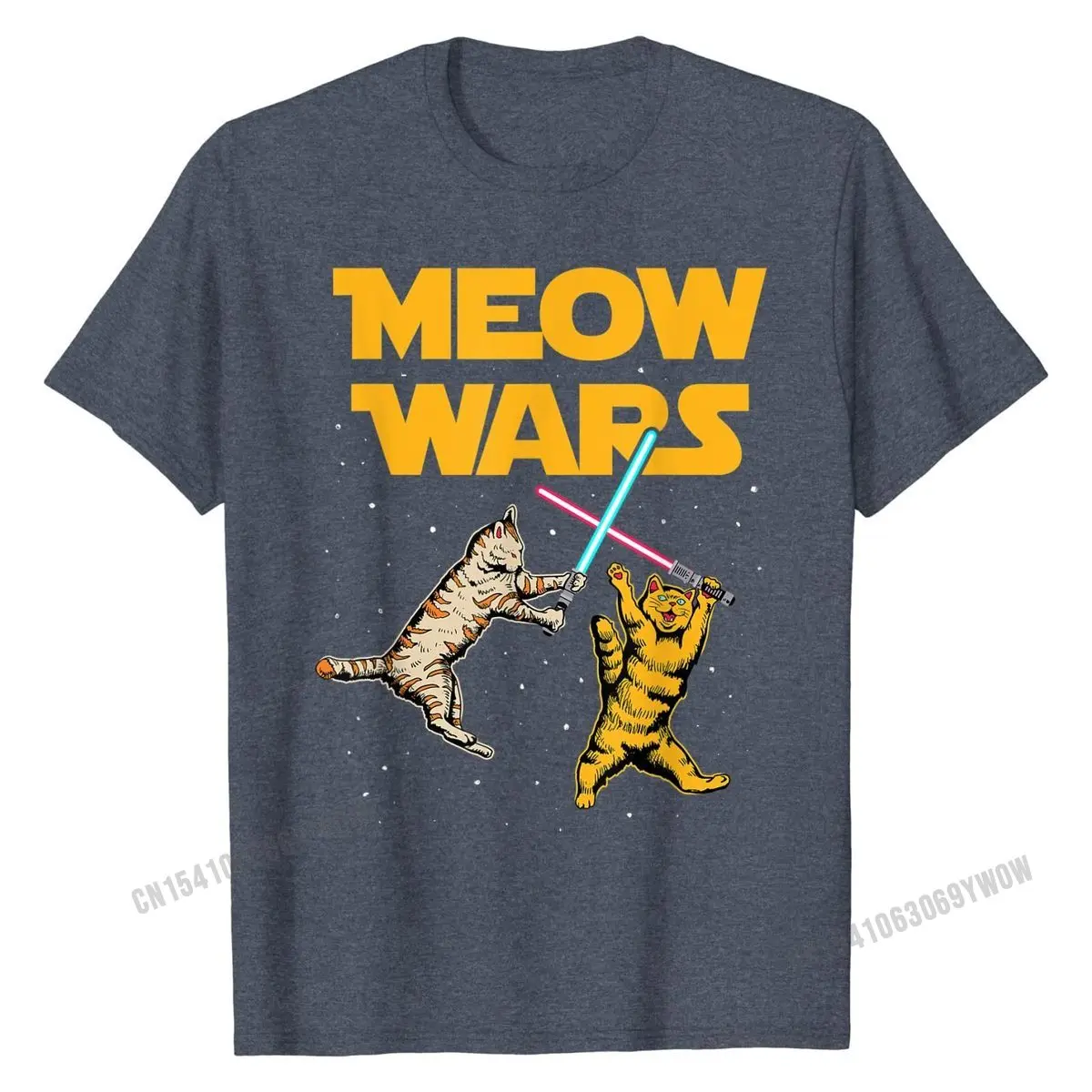 Футболка Meow Wars с забавным котом для влюбленных подарок летние топы рубашки