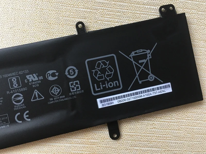 SupStone оригинальный B31N1707 Аккумулятор для ноутбука Asus Vivibook X411QA X411QR X411UA X411UQ X411UN X411UF