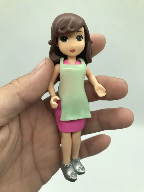 Модная миниатюрная кукла-помощник магазина игрушечный домик для девочек кукла