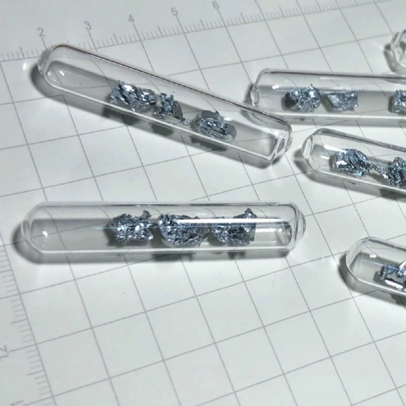 

1pc Glass Sealed Zinc Element Specimen Purity 99.995%