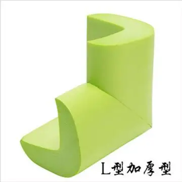 4 PC Green 2 м толстые Угловые Охранники Детский защитный на мебель настольный протектор угловая крышка стола защитная лента поролоновые углы бампер - Цвет: 4 PC Green