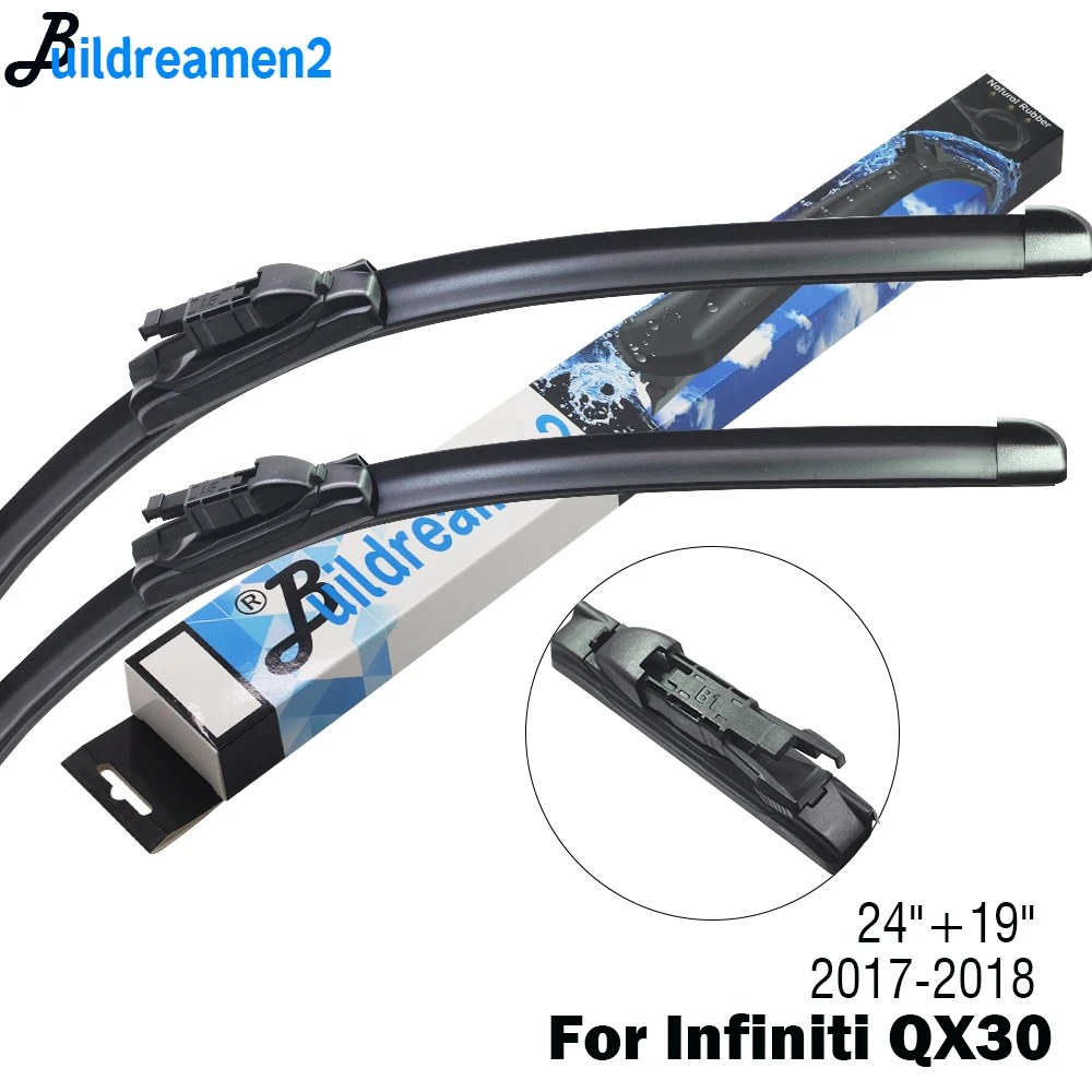 Buildreamen2 автомобильные аксессуары Щетка стеклоочистителя резиновая щетка для