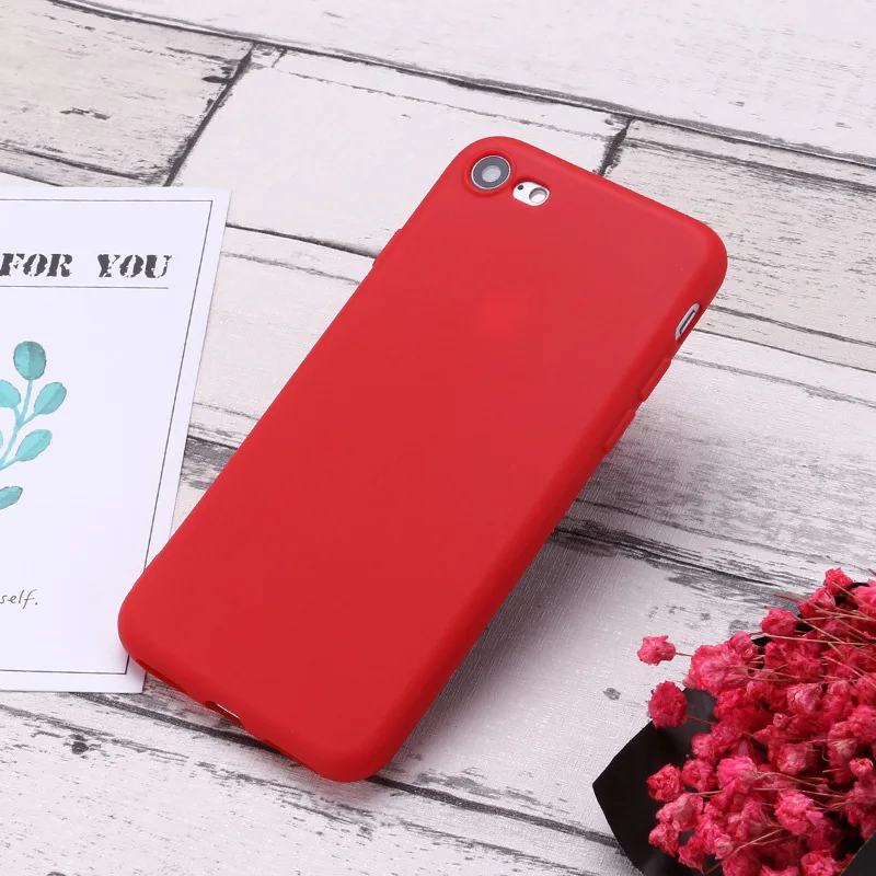 Простой мягкий чехол moskado для iPhone 11 X XR XS Max 6 6S 7 8, чехол яркого цвета для iPhone 7 Plus, мягкий термополиуретановый чехол s