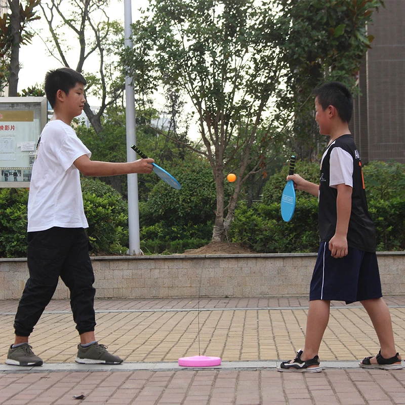Family Activities Table Tennis Robot Portable Trainer Elastic Soft Shaft Ping Pong Ball Fitness Practice Equipment | Спорт и