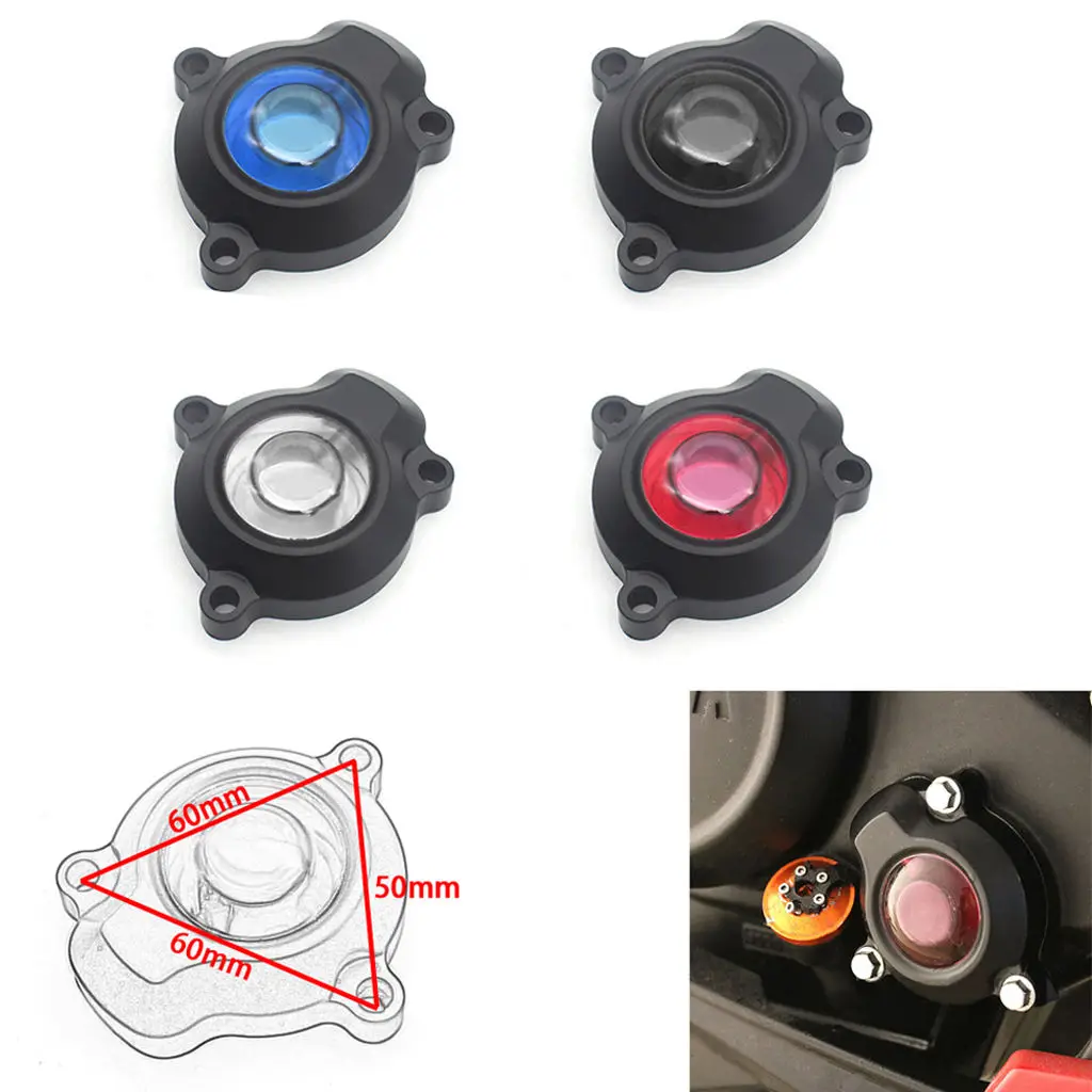 

Motorcycle Engines Oil Filter Side Cover For Yamaha LC135 Y15 Transparent
