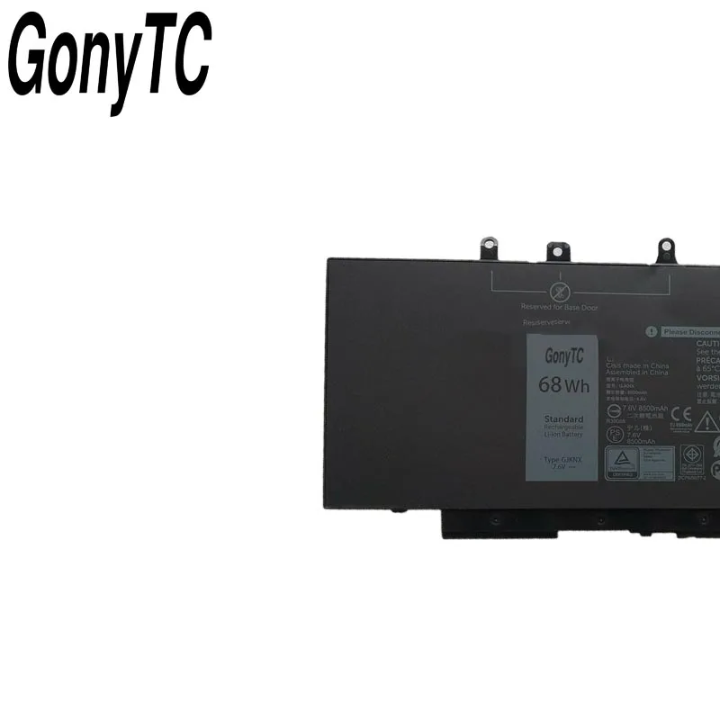 GONYTC 7 6 V 68WH GJKNX новый оригинальный Аккумулятор для ноутбука Dell Latitude 15 3520 E5480 5480 5580