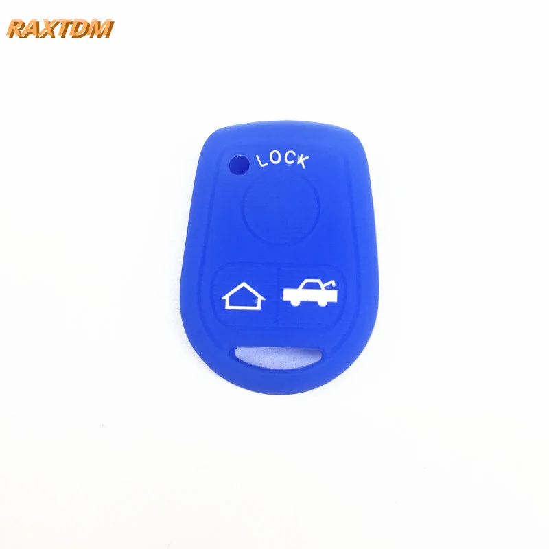 

Silicone Key Cover Case For BMW E31 E32 E34 E36 E38 E39 E46 Z3 3Button Straight Remote Car Key Wallet For Old BMW Free Shipping