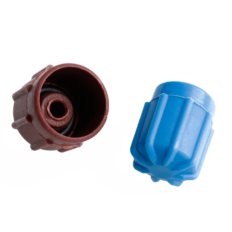 

1 Pair R134a Auto AC A/C Valve Cap Refrigerant Valve High/Low Voltage Dust Cover