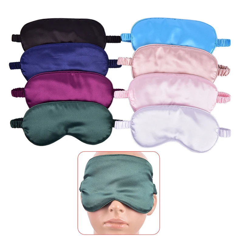 

1PCS Soft Sleep Mask Shade Eye Patch Natural Sleeping Eye Mask Eyeshade Cover