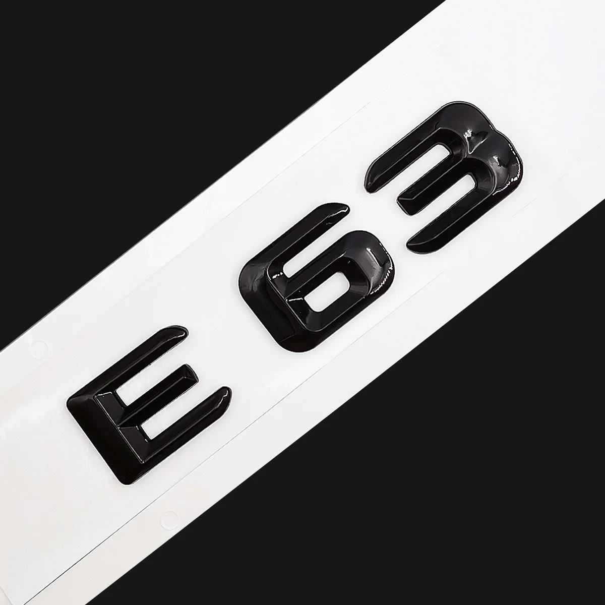 Оригинальный размер 1:1 эмблема заднего хвоста автомобиля с номером буквы стикер