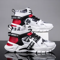 fashion men sneakers 2022 breathable casual daily sports vulcanized shoe comfortable chunky trainer running tennis shoes for men