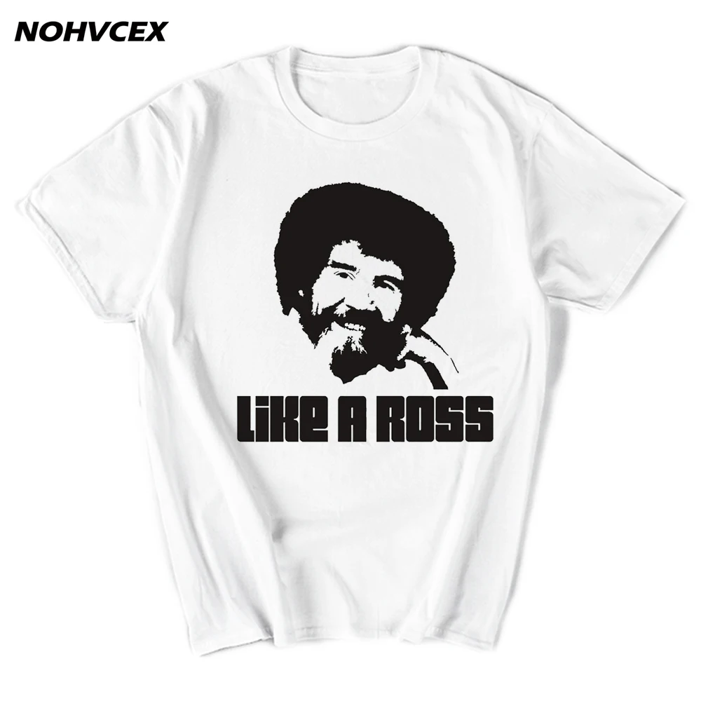 Модная футболка в американском стиле с изображением масляного художника Боба