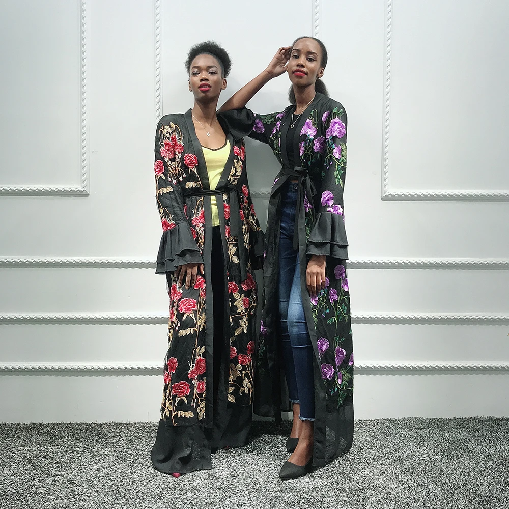 Кимоно Кардиган абайя хиджаб мусульманское платье женское | Тематическая одежда