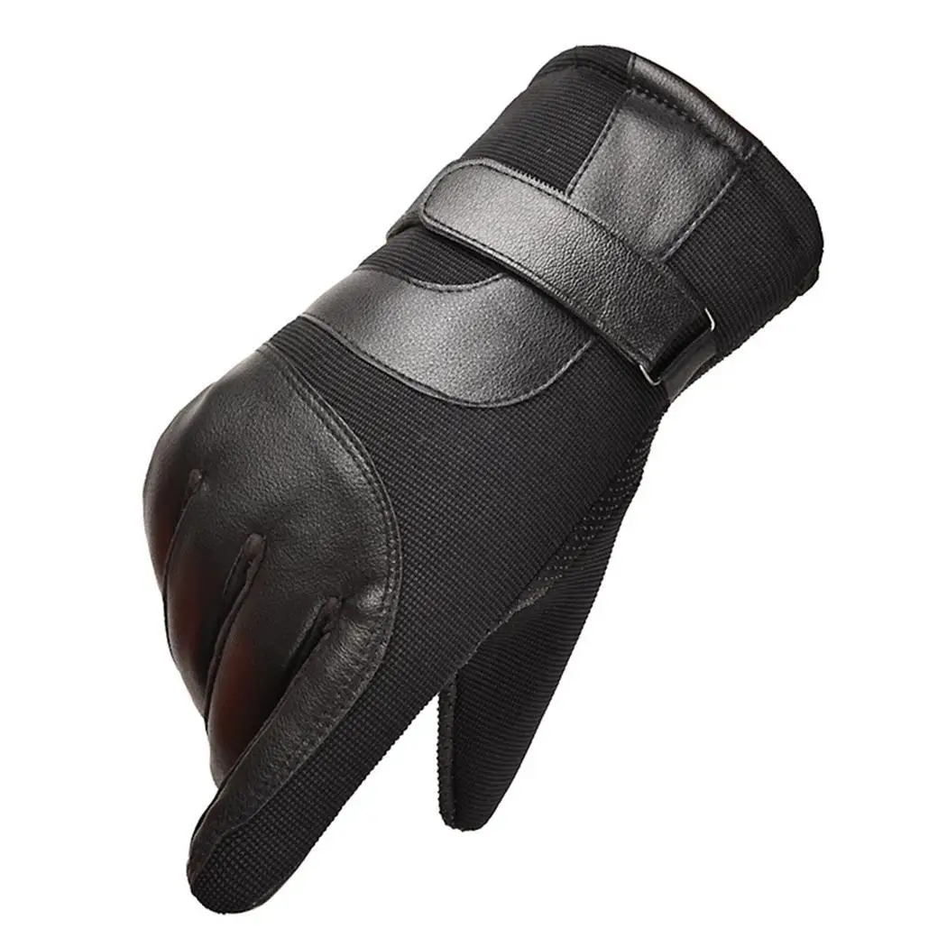 Уличные зимние велосипедные утолщенные теплые спортивные лыжные перчатки с