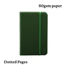 Классическая ткань A6 в точку, карманБлокнот, Жесткая обложка тетрадь, креативная эластичная лента, конверт, Дневник, дорожный планировщик