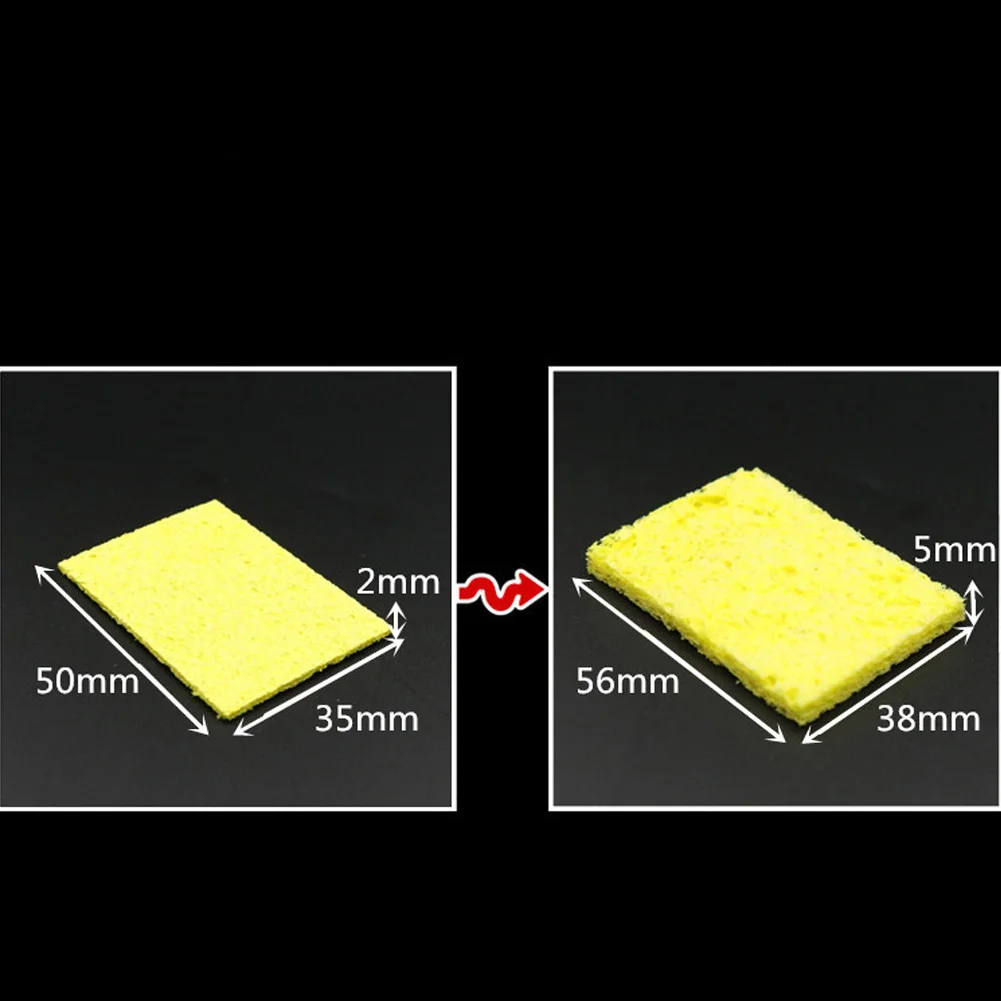 10 шт. чистящий кончик губки легкий паяльник колодки Прочный Сварки|Электрические