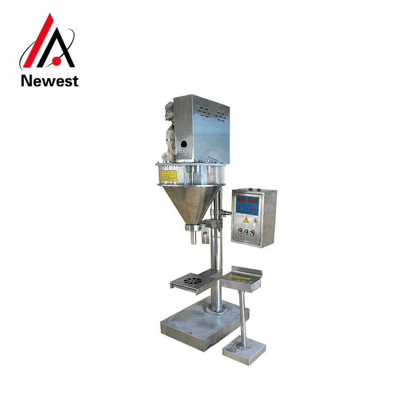 Полуавтоматическая машина для наполнения сухого порошка с винтовым фидером/Vtops
