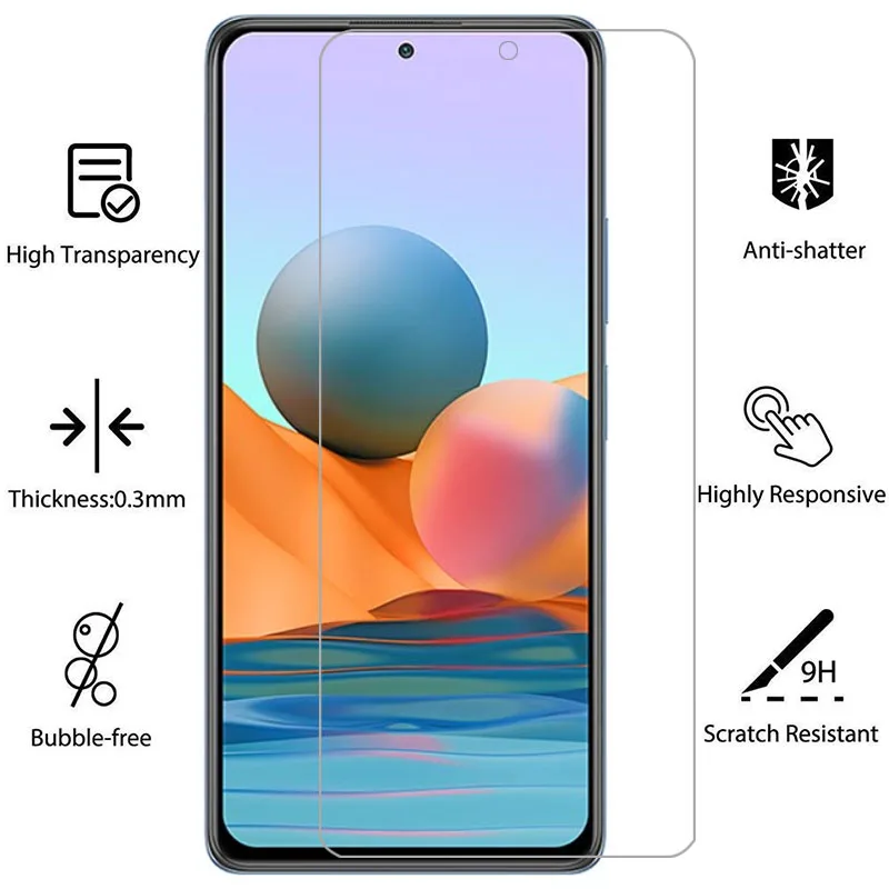 

Защитное закаленное стекло для xiaomi redmi note 10 pro, Защита экрана для note10pro, note10, not 10pro, пленка ksiomi xiomi readmi