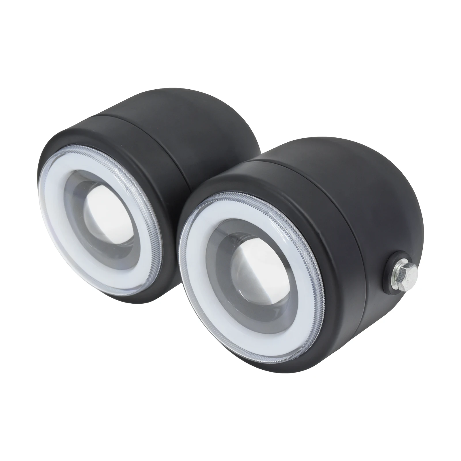 Двойной фонарь для мотоцикла двойной янтарного цвета с крепежным кронштейном