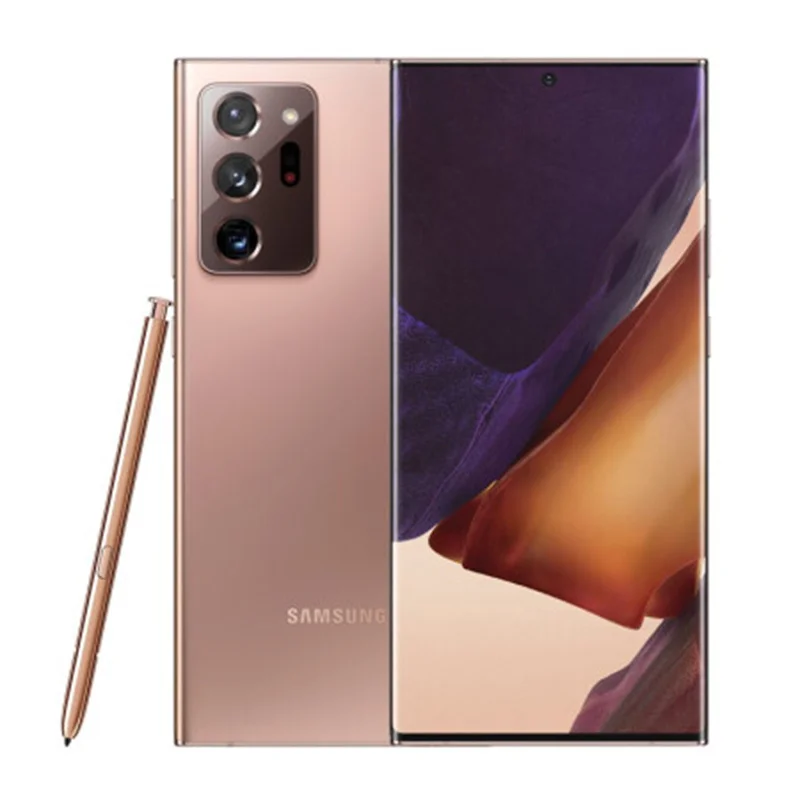 Ceny Samsung Galaxy Note20 Ultra 5G N986u N986U1 128/512GB ROM 12GB RAM Pojedynczy SIM Oryginalny Telefon