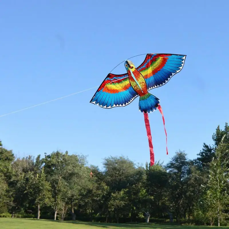 Новые воздушные змеи в форме птиц для попугаев уличные летающие игрушки змей