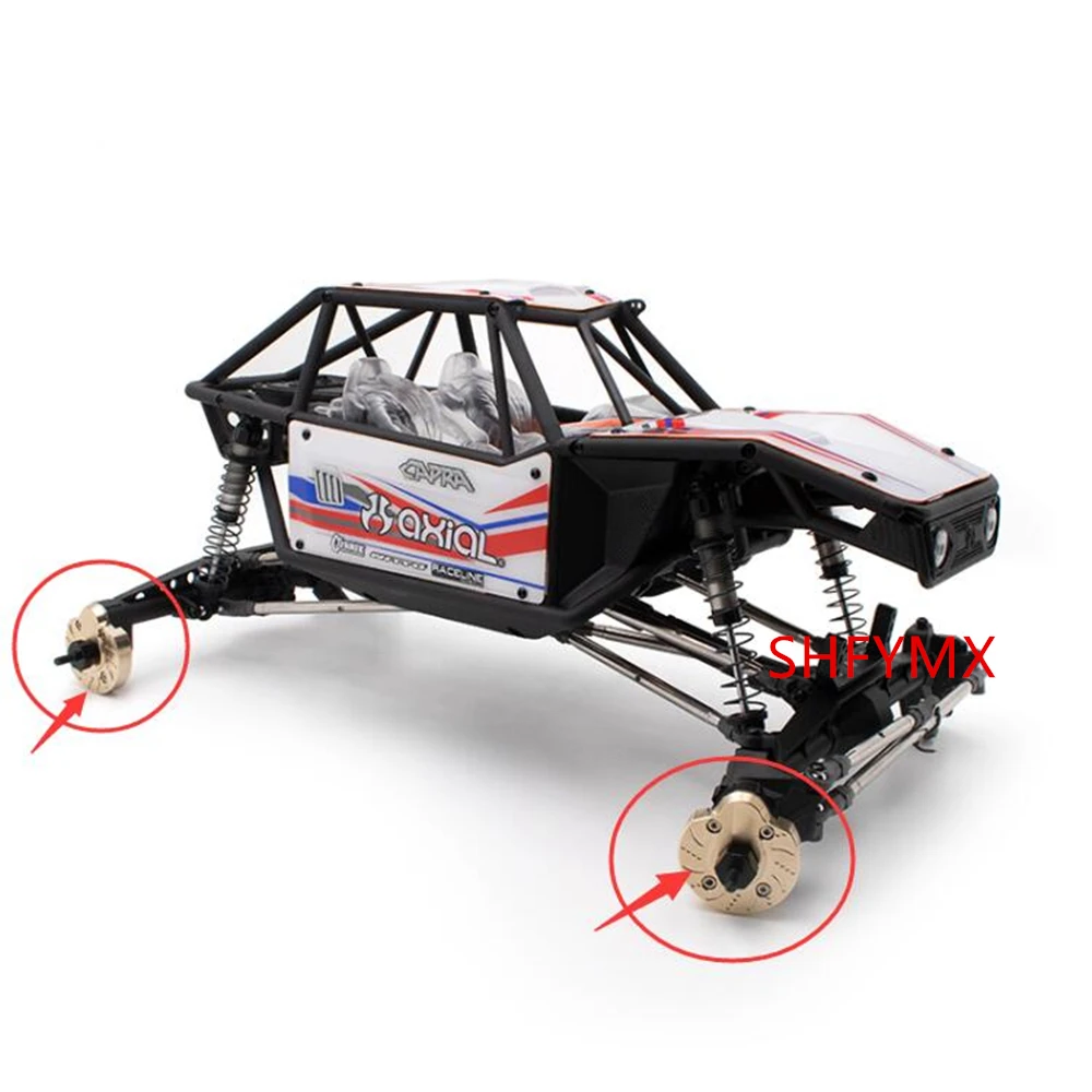 

Crawler Rc Car Chassis Axle Brass Counterweight For 1/10 Scale Remote Control Toy Axial Capra UTB Upgrade Parts Accessories