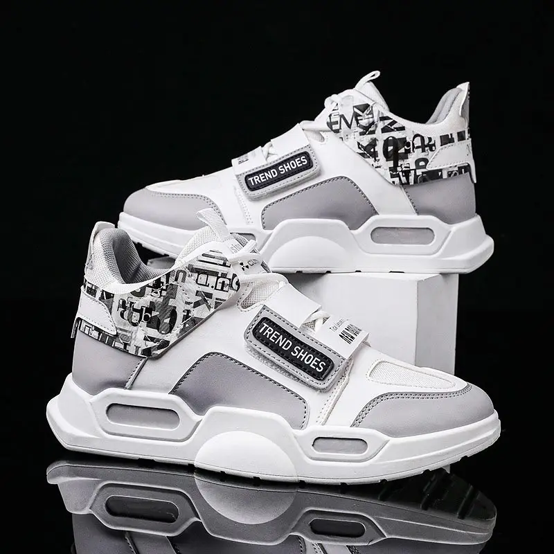 

Outdoor Massive Sneakers Man Running Shoes Men Summer Sports Shoes Men's Sport Shoes White Gray Boys Trainers 2020 Work B-949