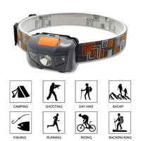 mini headlamp 4 modes white red led light headlight waterproof portable head lamp aaa forehead torch for camping hiking
