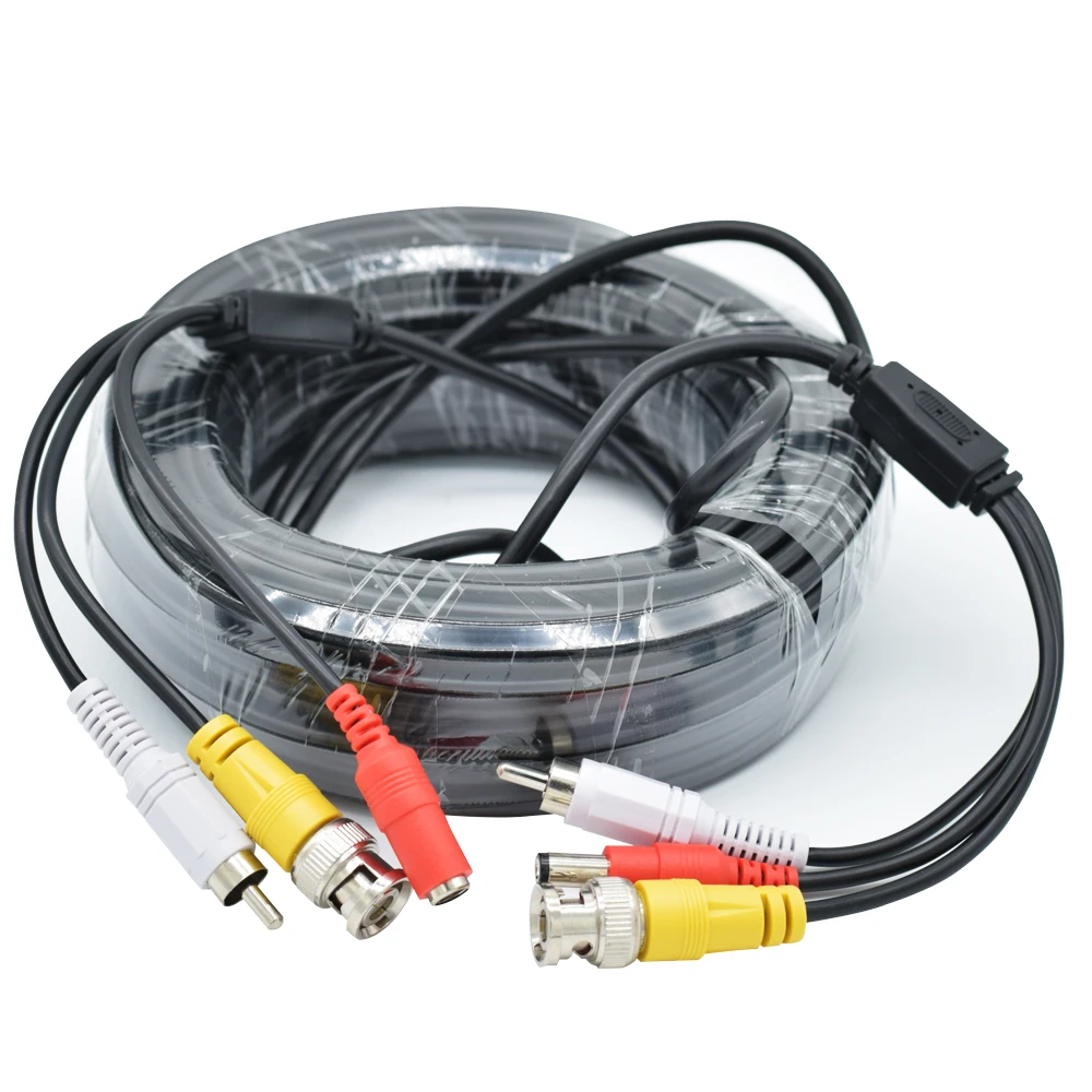 

Кабель BNC + RCA + DC 3 в 1 SUSIKUM 5-40М