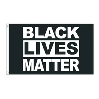 free shipping xvggdg 3 by 5 foot flag black lives matter flag blm peace protest outdoor banner flag