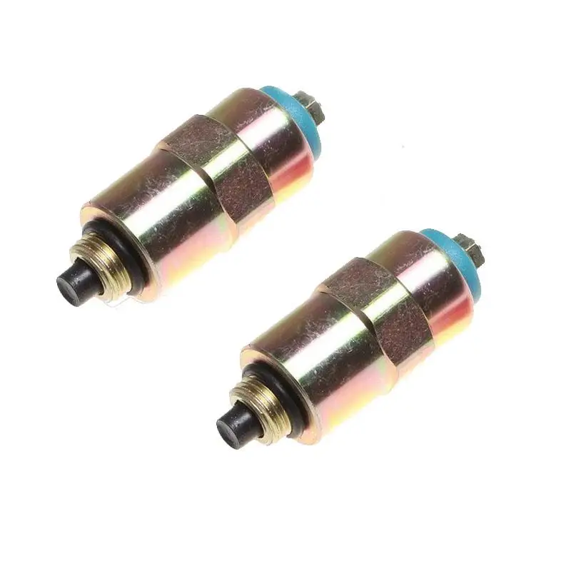 

2pcs RE22744 RE54064 12V Fuel Stop Shut Off Solenoid Fits John Deere