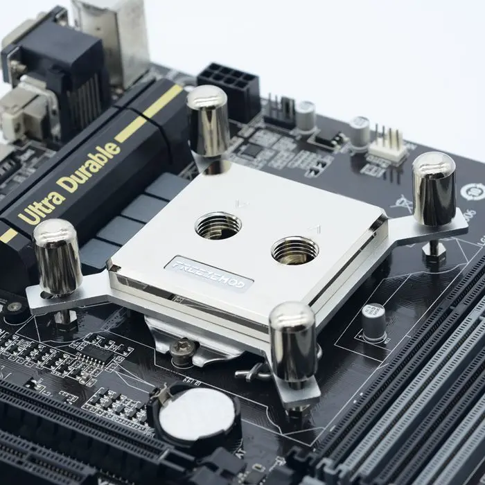 FREEZEMOD компьютер водяной процессор кулер блок полностью металлический 60*60 крышка 0