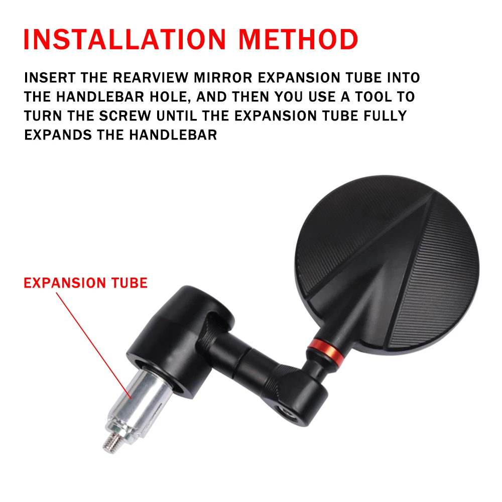 Универсальные мотоциклетные боковые зеркала заднего вида для BMW YAMAHA HONDA CB500X Shadow 750