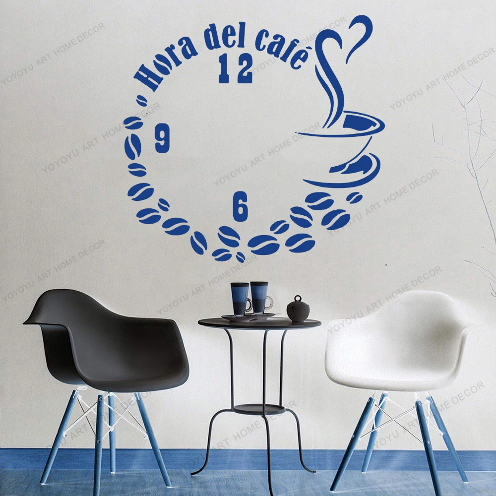 

Наклейки на стену кофе виниловые настенные кухонные наклейки декор английская Цитата Декоративные наклейки для дома ПВХ Обеденная магазин...