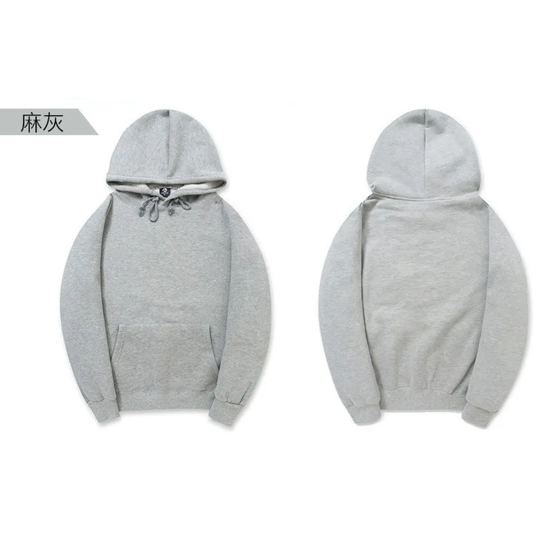 

Hot Sale 2021 Europe America Loose Men's Hoodies Autumn Winter Terry Pullover Men's Sweatshirt Hip-hop Casual Sudaderas