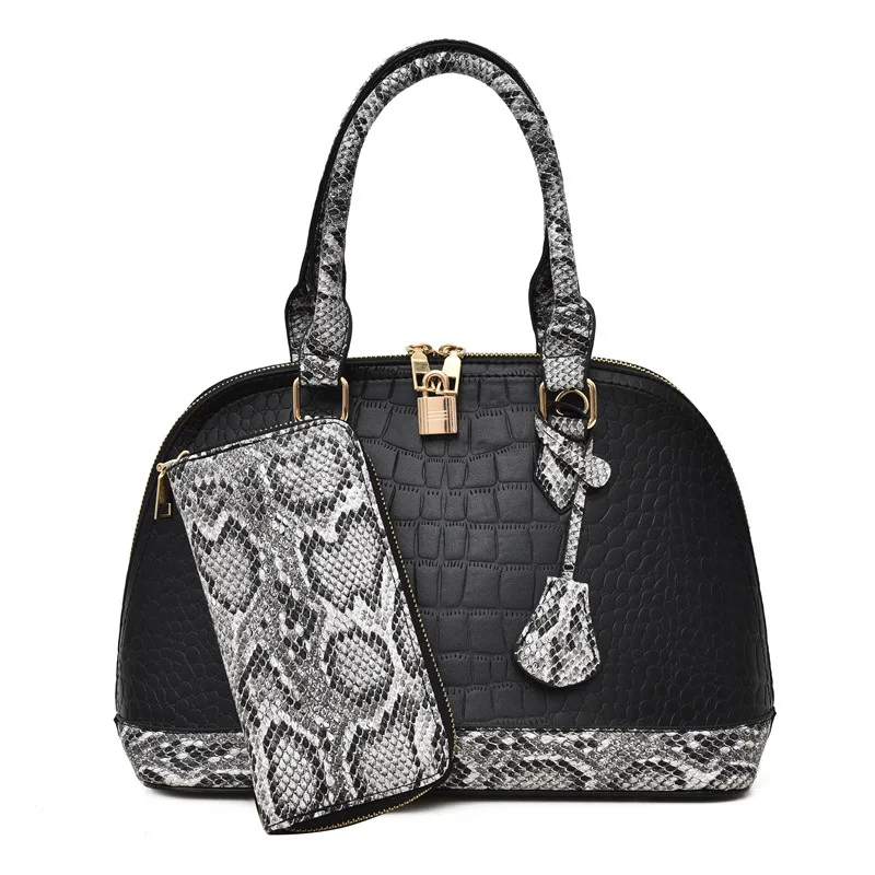 

Crocodile shell mother bag handbag 2021 new women's bag Korean style shoulder diagonal bag